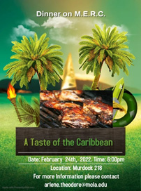 A taste of the caribbean poster