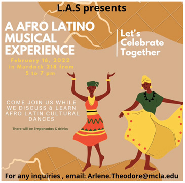 Poster for Aftro Latino Musical Experience