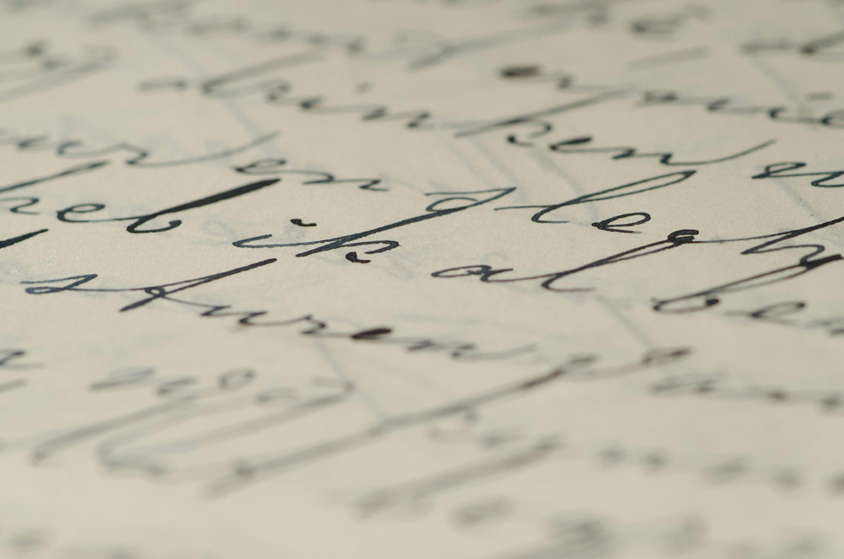 Manuscript cursive