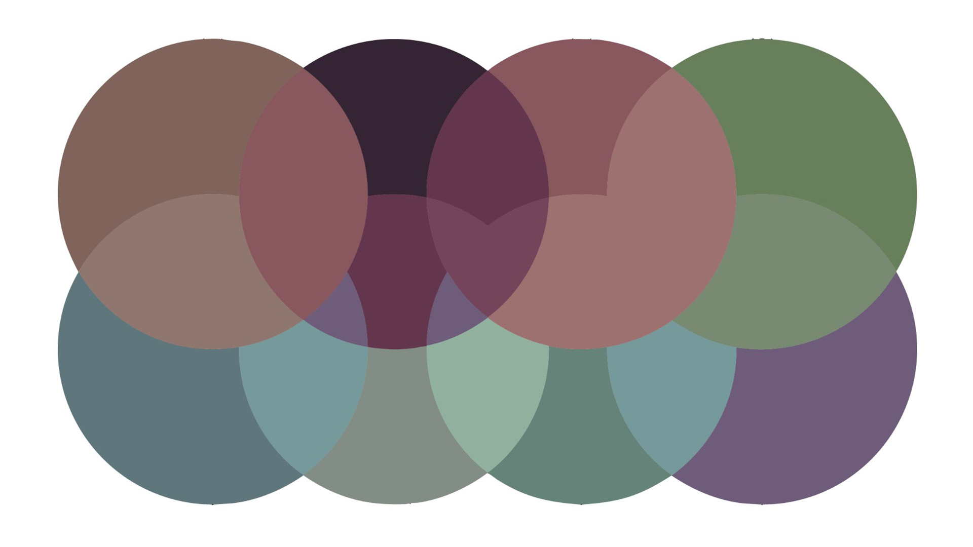 Graphic of colored circles