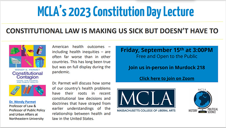 Image of the 2023 Constitution Day flyer