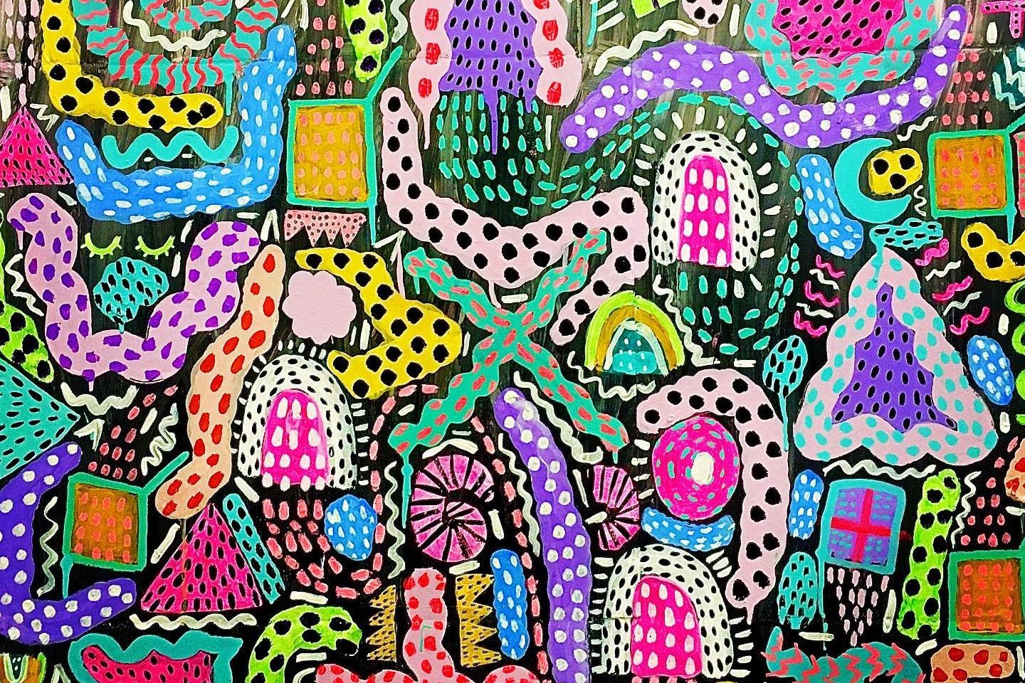 Painting by Sunny Allis